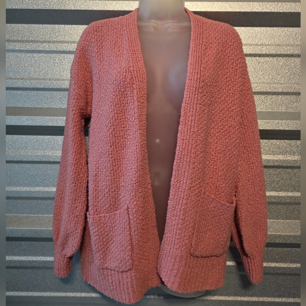 SO Women's Pink Cardigan Sweater